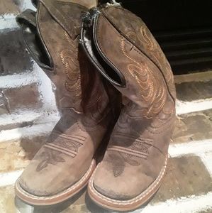 Smoky mountain little boy cowboy boots